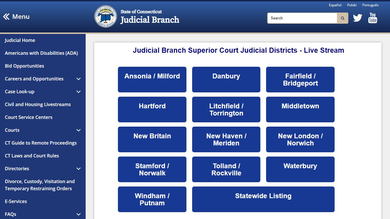 CT Judicial - Public Access